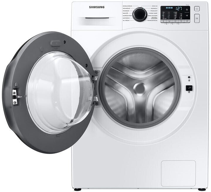 Masina de spalat rufe frontala Samsung WW8ETA049AEAEG, 8 kg, clasa A, 1400 rpm, Alb