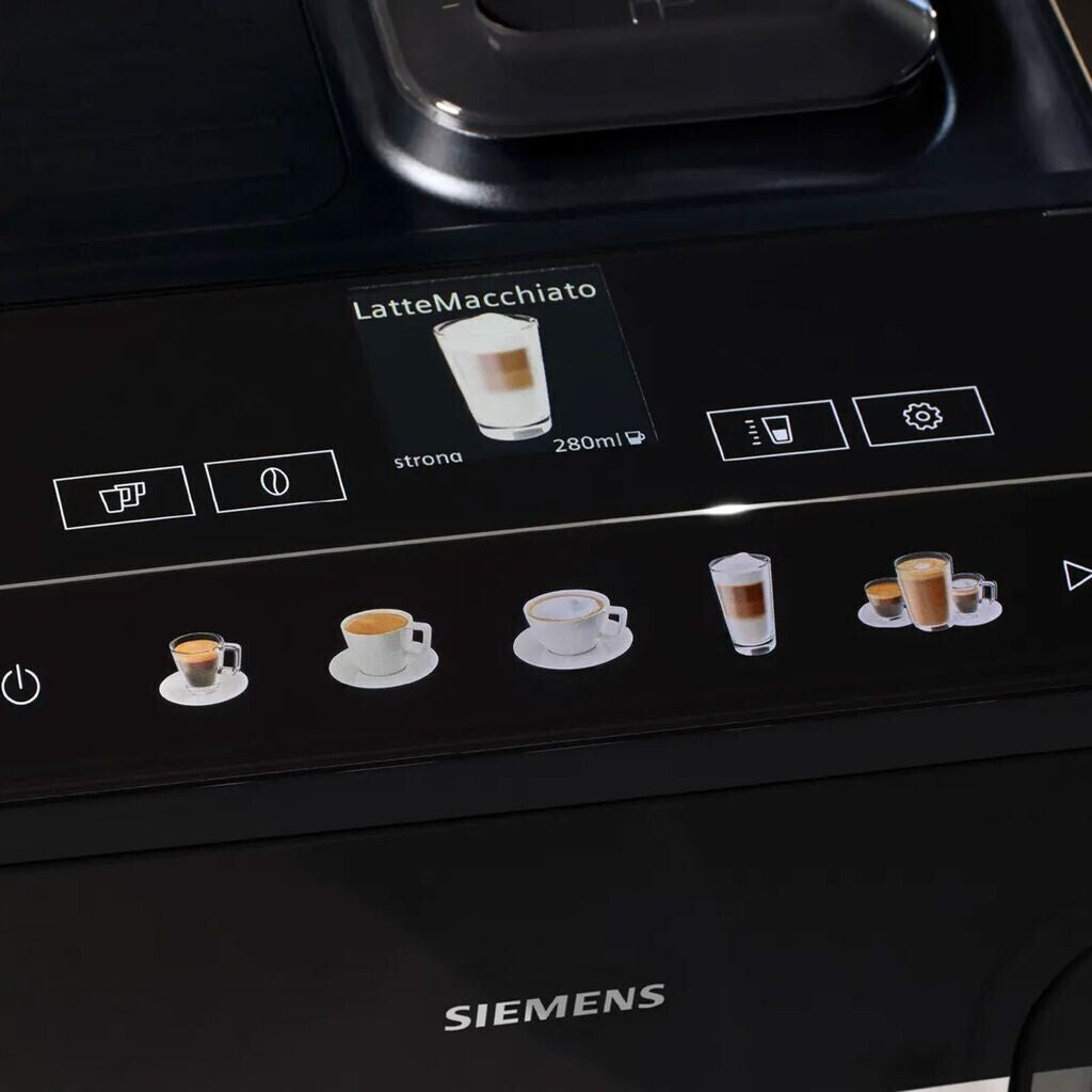 Espressor automat Siemens TP515D01, OneTouch, 1.9 litri, 15 bar, Negru