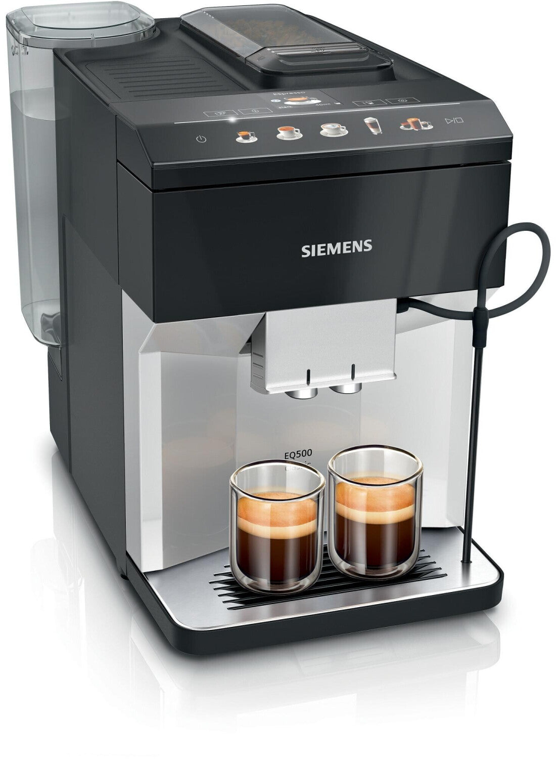 Espressor automat Siemens TP515D01, OneTouch, 1.9 litri, 15 bar, Negru