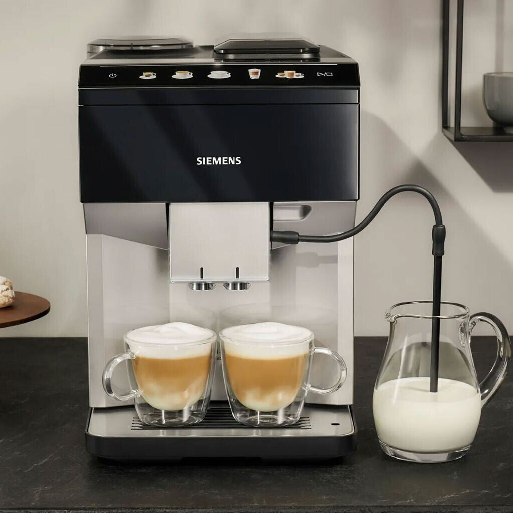 Espressor automat Siemens TP515D01, OneTouch, 1.9 litri, 15 bar, Negru