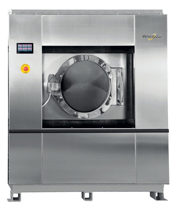 Masina de spalat rufe industriala Whirlpool ALA 034, 85 kg, Inox